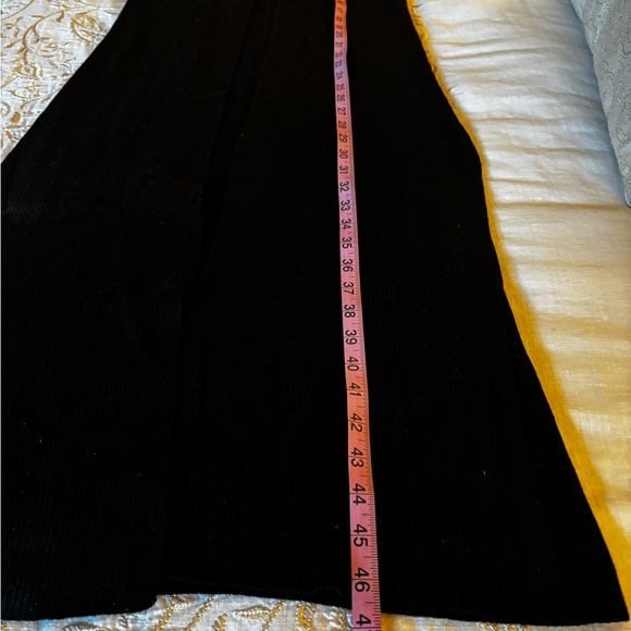 WHBM White House Black Market Long Black Cardigan Sweater Wool Blend S Small TTS - Picture 8 of 14